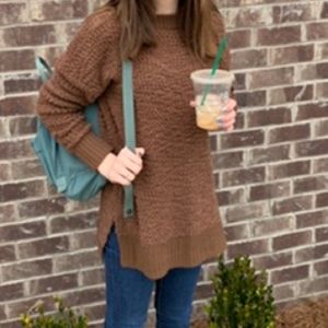 Oversized teddy sweater!!